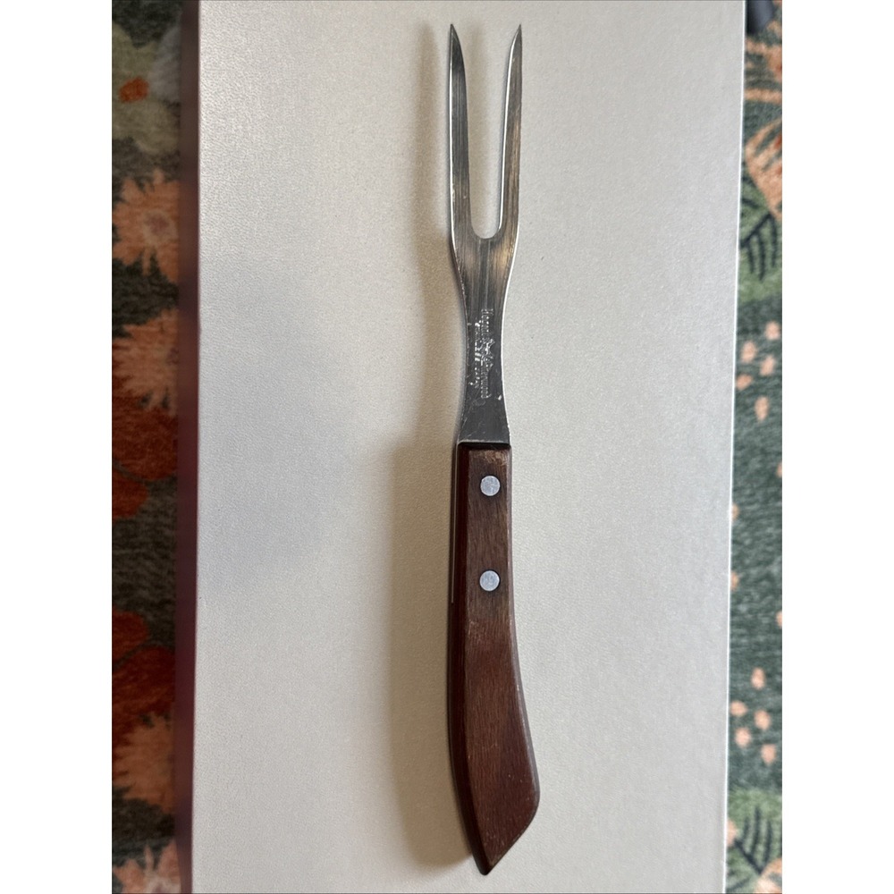 Regent Sherwood Stainless Steel Meat Fork Made In Japan 9.5‎ Inches Vintage